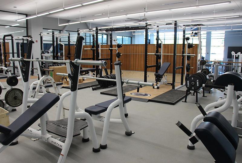 Beaver Athletics and Wellness Center fitness center.